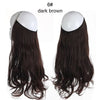 Halo Hair Extensions - Dark Brown / 16inches