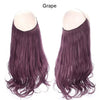 Halo Hair Extensions - Grape / 18inches