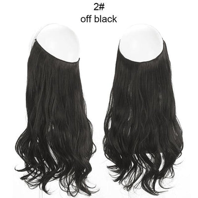 Halo Hair Extensions - Off Black / 14inches