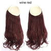 Halo Hair Extensions - Wine / 14inches