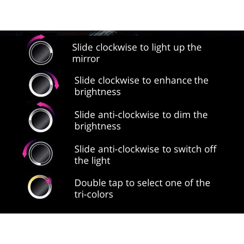 Lush LED Mirror Charger