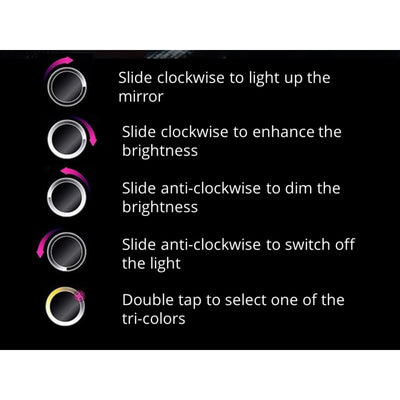 Lush LED Mirror Charger