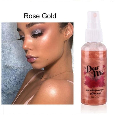 Shimmer Face & Body Spray - Rose Gold